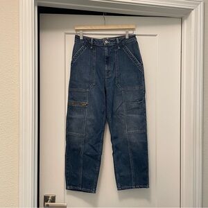 MOTHER • private zip pocket ankle jeans in mile high